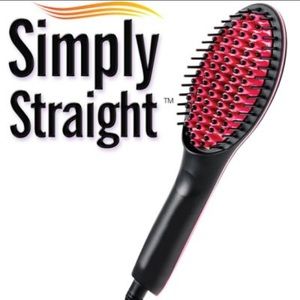 Simply straight hair brush